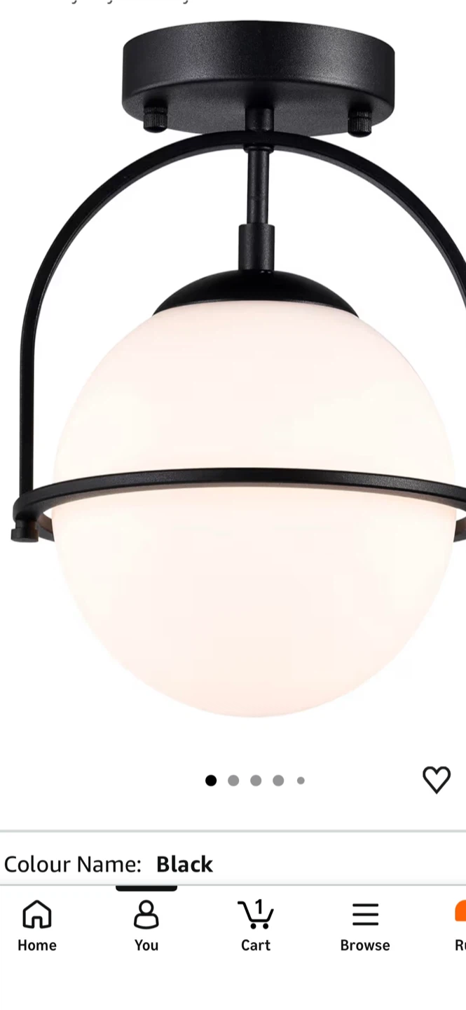 Ceiling light fixture