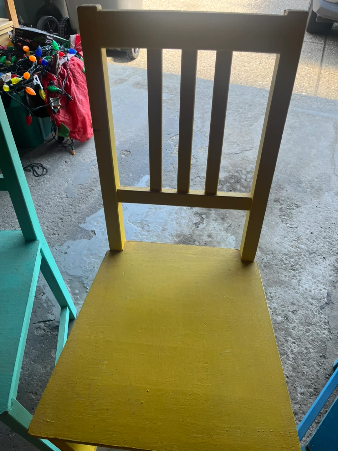 Painted IKEA chairs - photo 4
