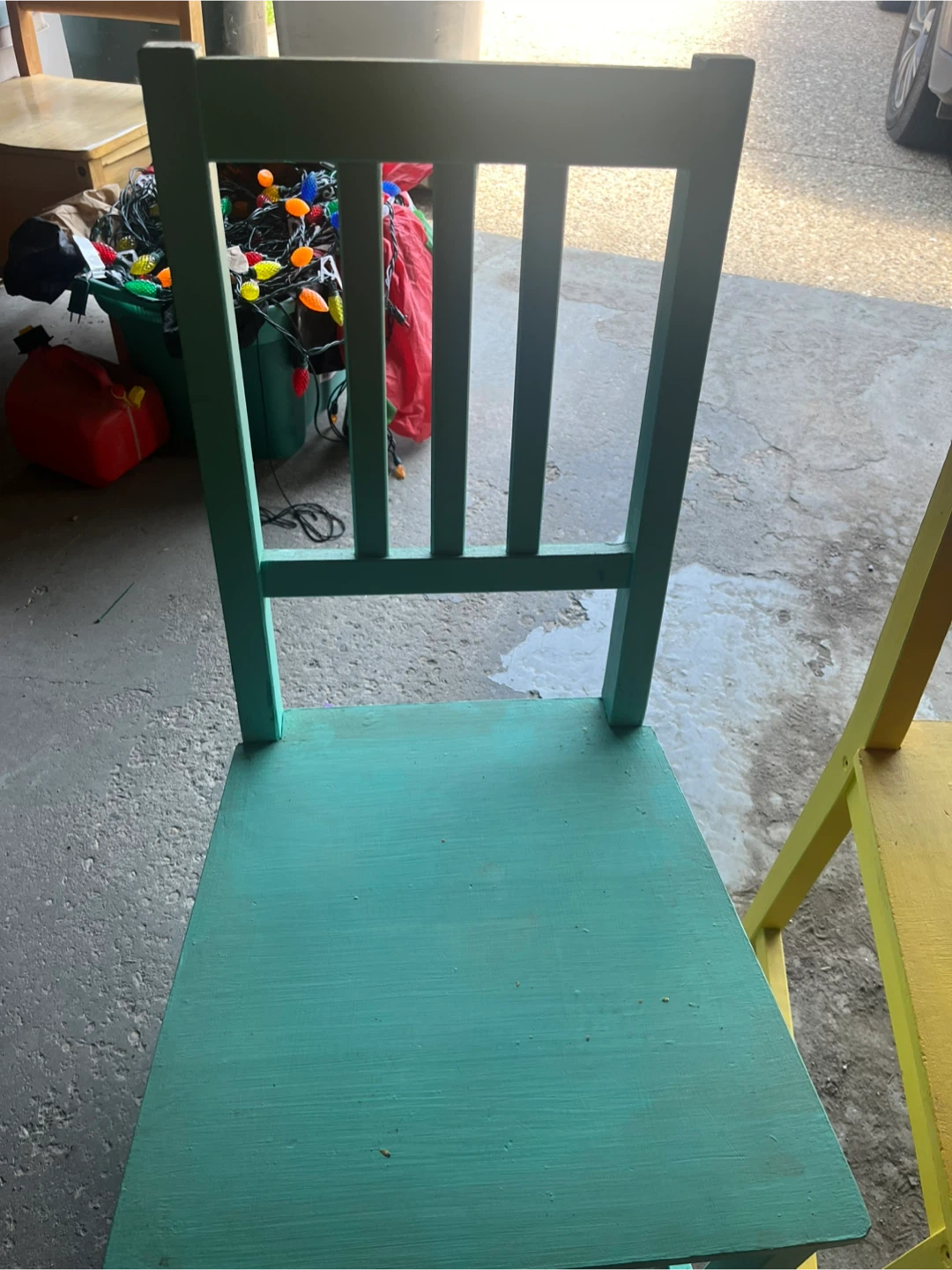 Painted IKEA chairs - photo 5