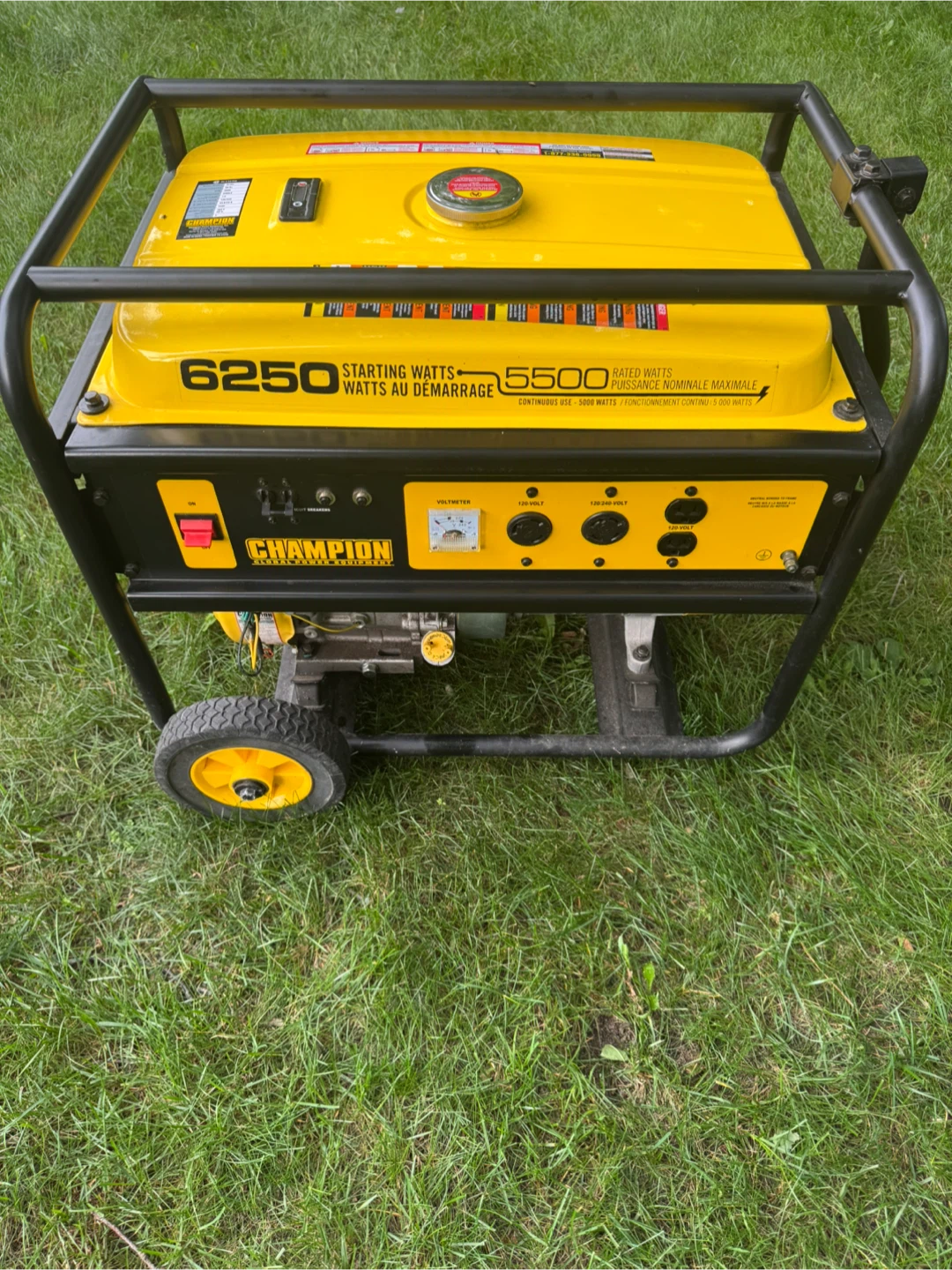 Champion generator 5500W