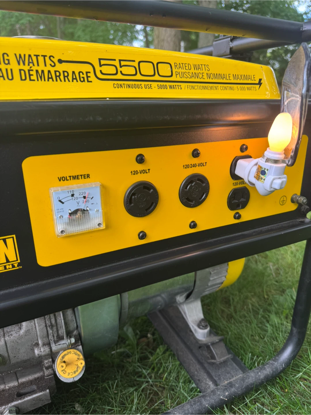 Champion generator 5500W - photo 4