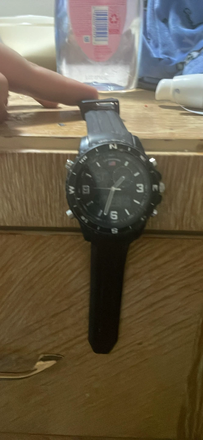 U.S. Polo Assn. Black Digital Analog Watch - photo 2
