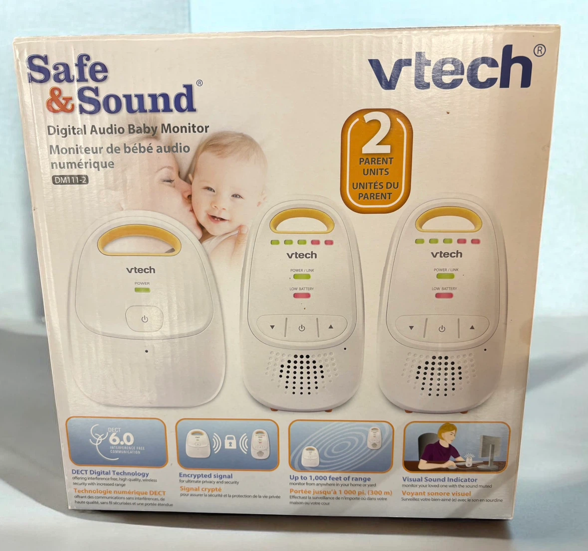 VTech Safe & Sound Digital Audio Baby Monitor
