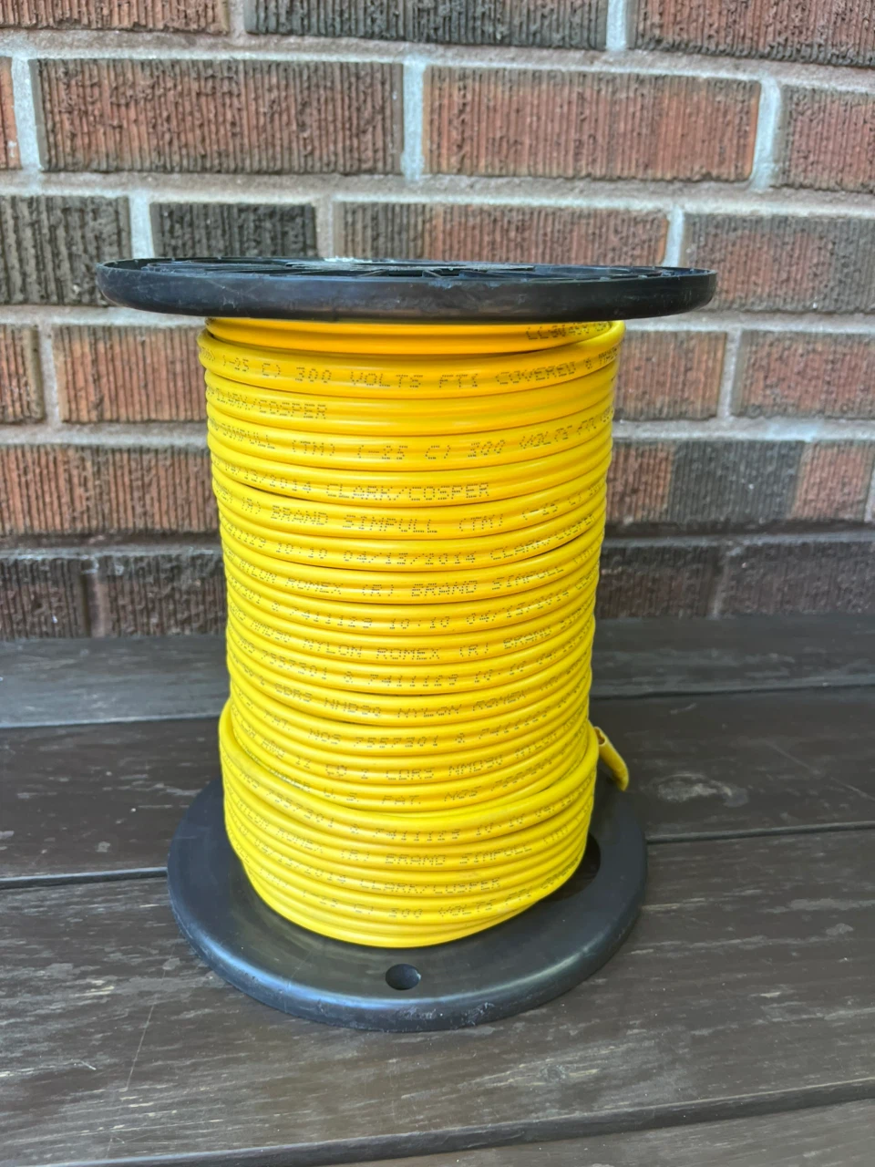 150.5 ft 14/2 NMD90 Yellow Electrical Wire – Copper