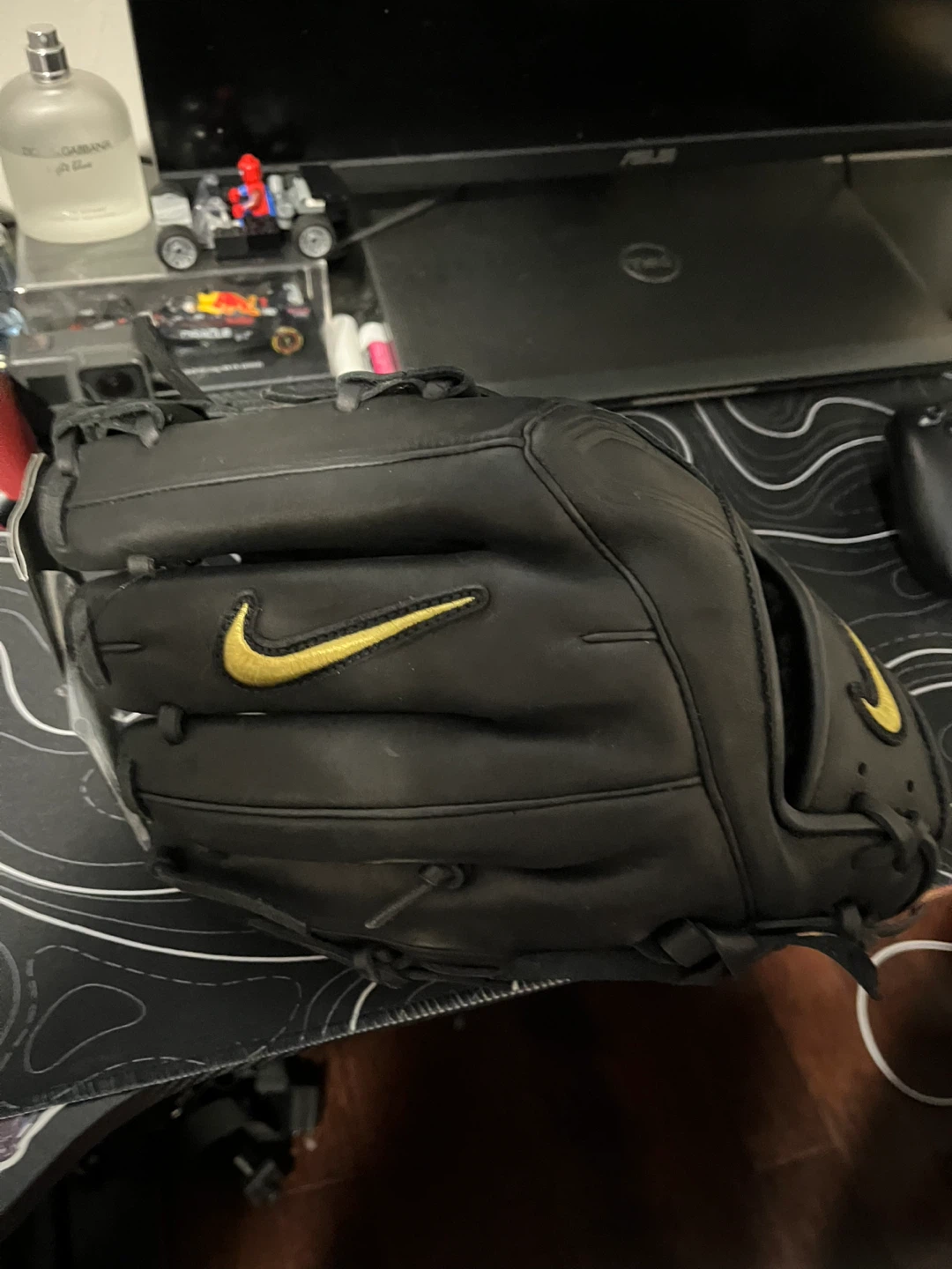 Brand new baseball glove with tags