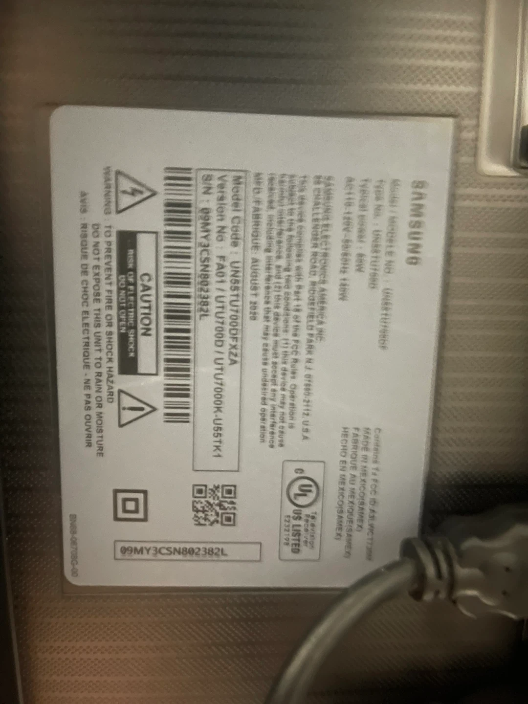 Samsung 55" 4K UHD Smart TV - photo 2