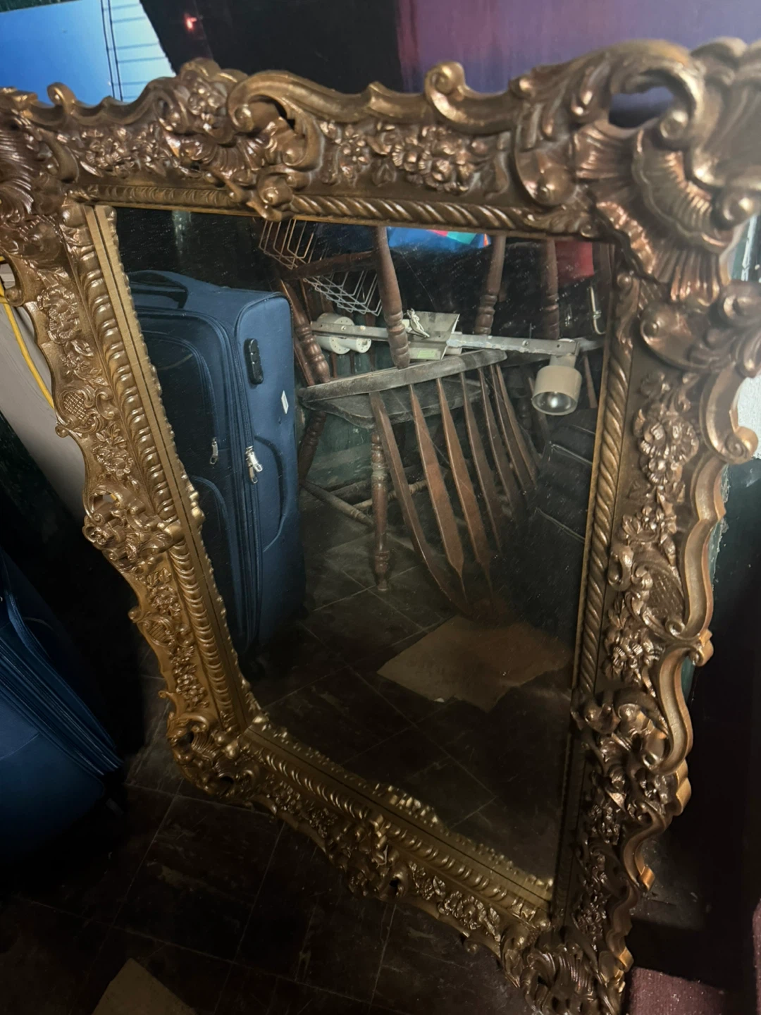 Ornate Gold Mirror