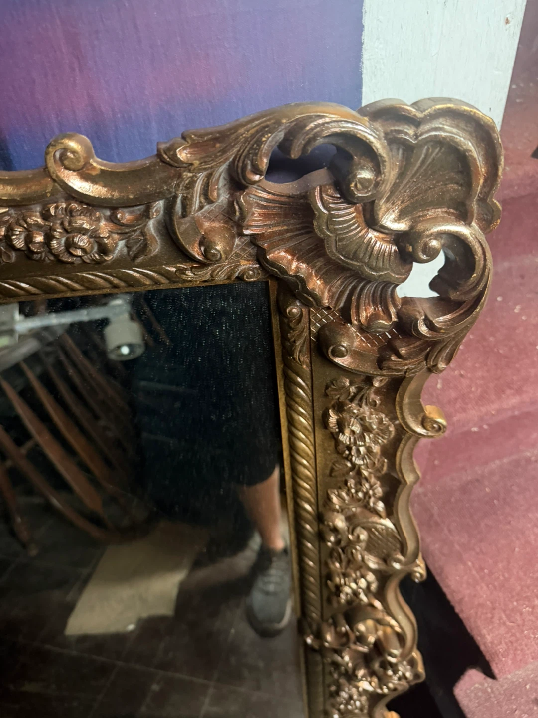 Ornate Gold Mirror - photo 2