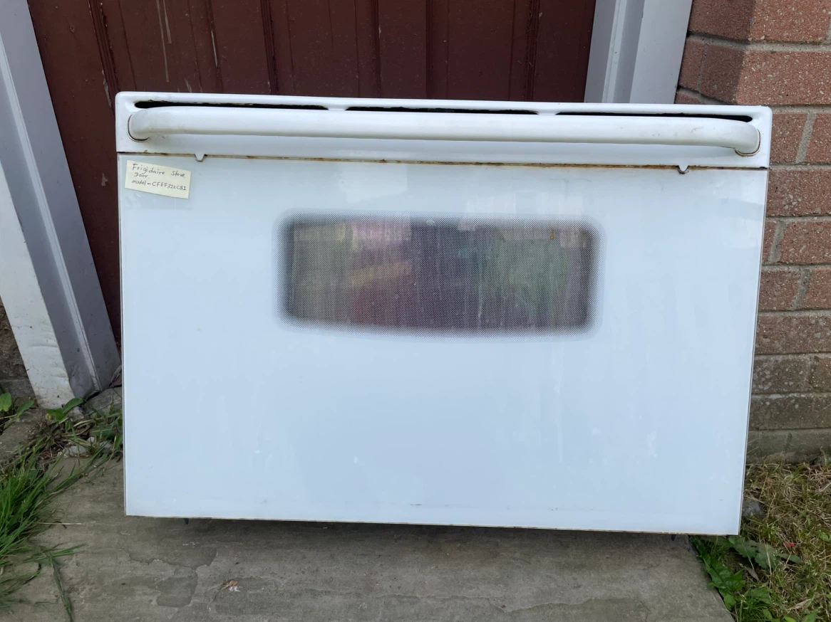 Stove oven door part only