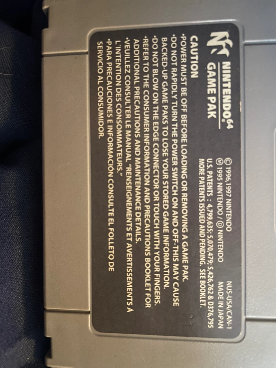 Nintendo 64 Mario Party 2 Game Pak - photo 2
