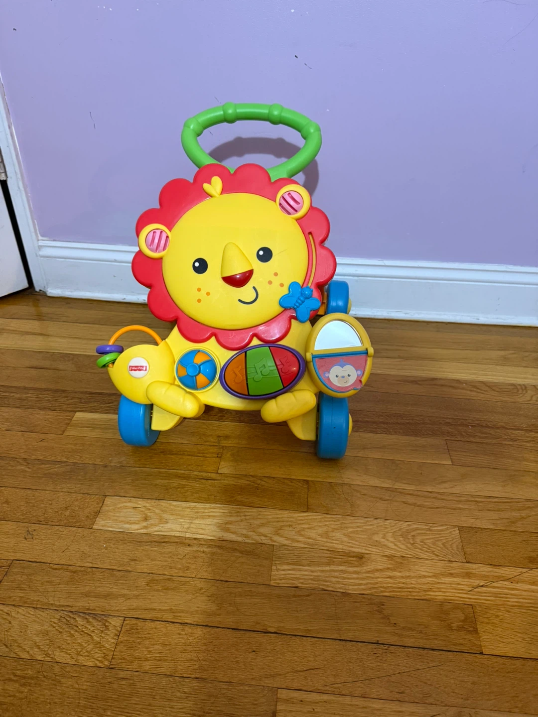 Fisher-Price Learn with Me Fun-Time Lion Walker