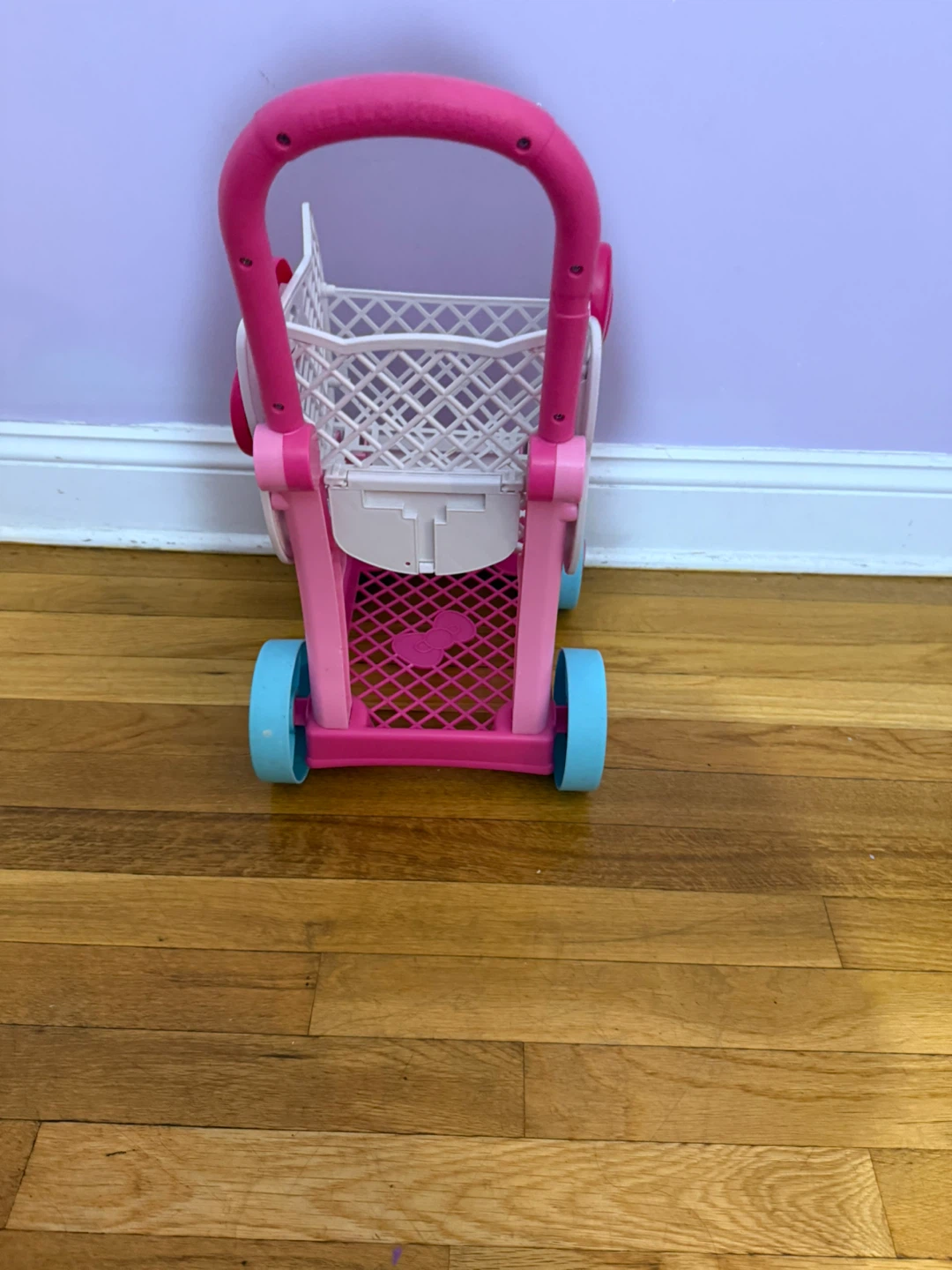 Pink Hello Kitty Toy Shopping Cart - photo 4