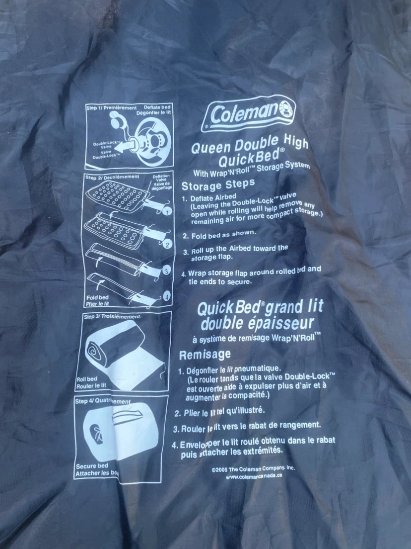 Air mattress, double Queen