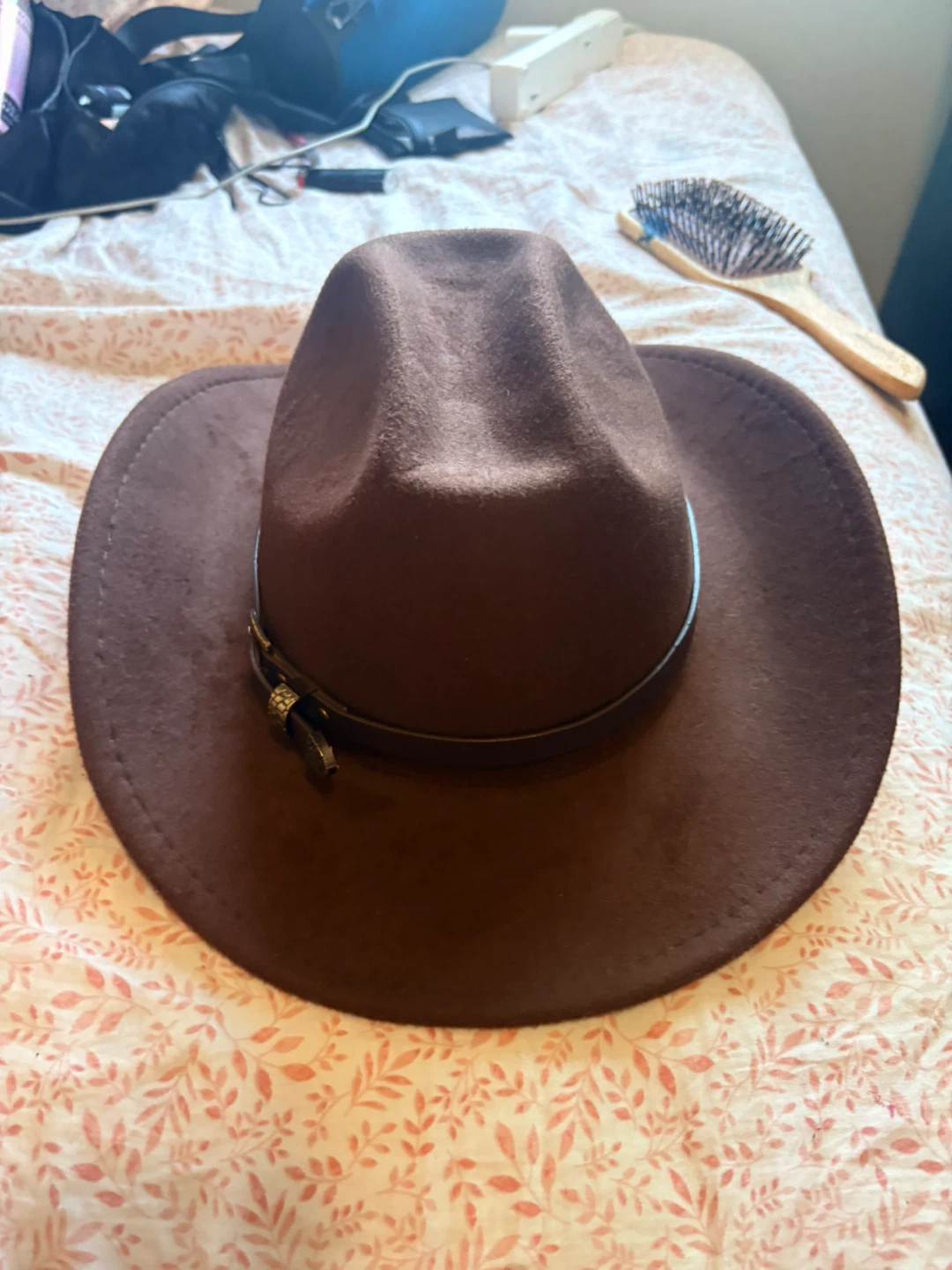 Brown Fedora Hat - photo 2