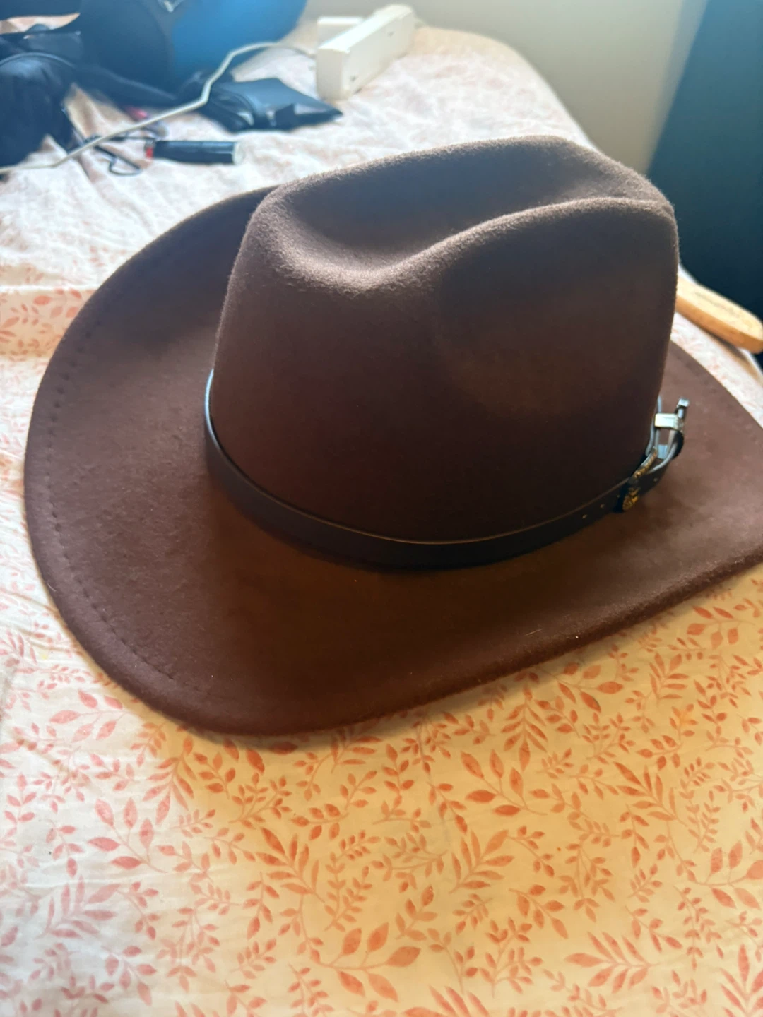 Brown Fedora Hat - photo 3