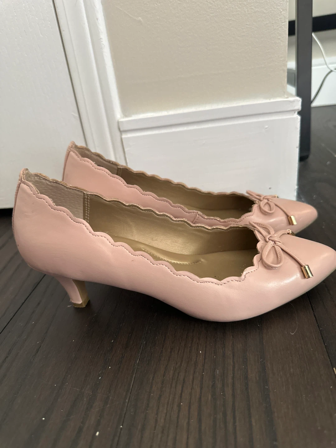 Me Too Pink Scalloped Ballet Flats - photo 2