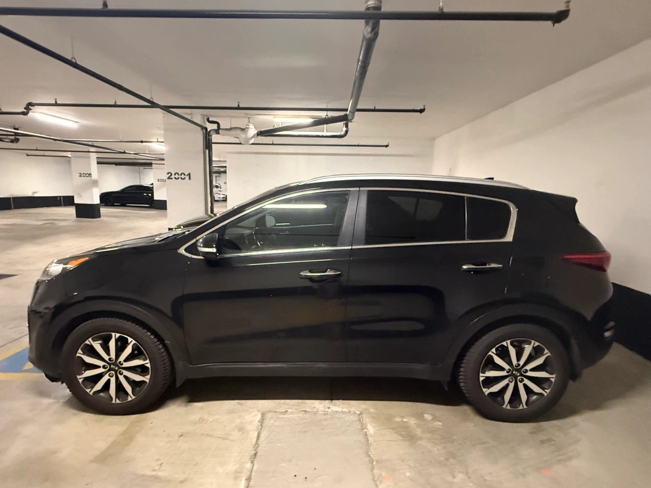 2017 Black Kia Sportage EX SUV