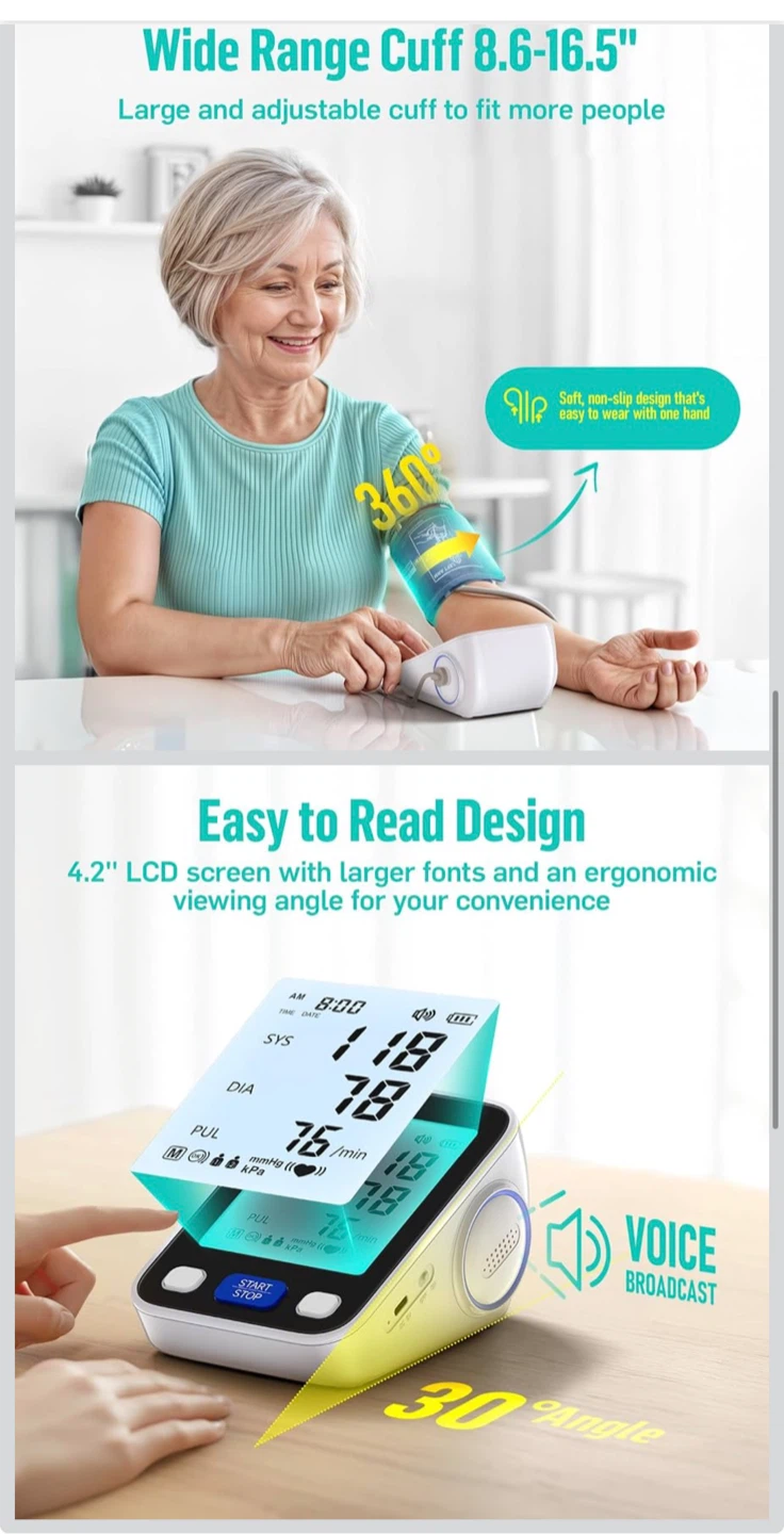 Electronic Blood Pressure Monitor - photo 3