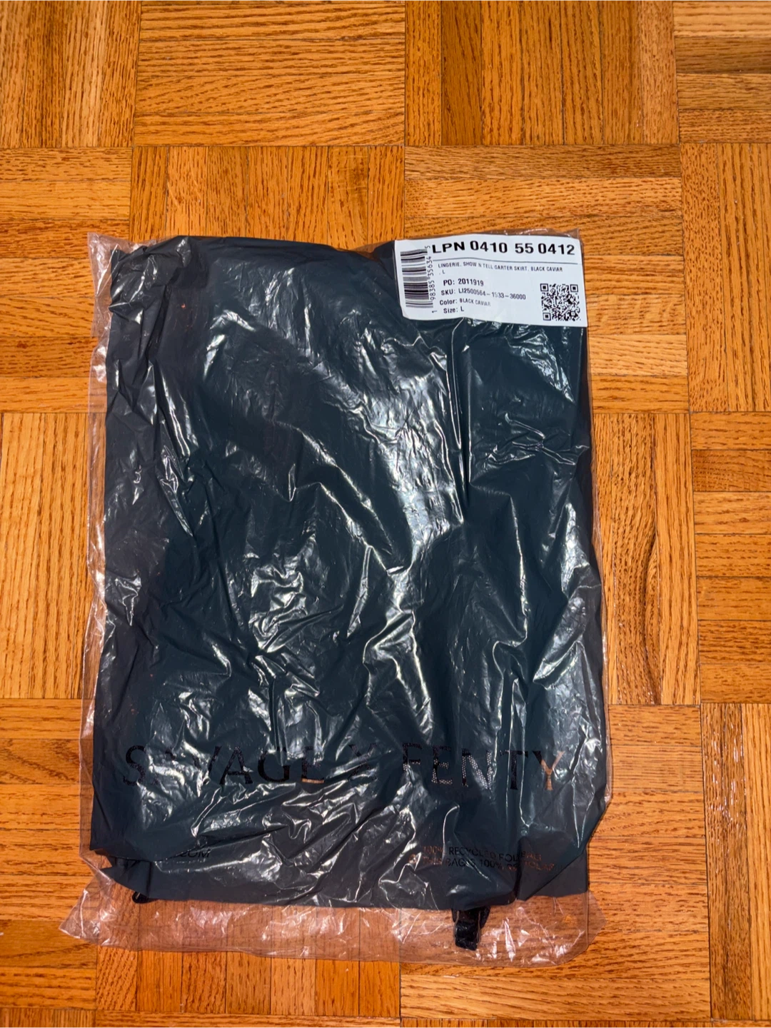 Savage X Fenty Black Lace Garter Skirt - photo 2