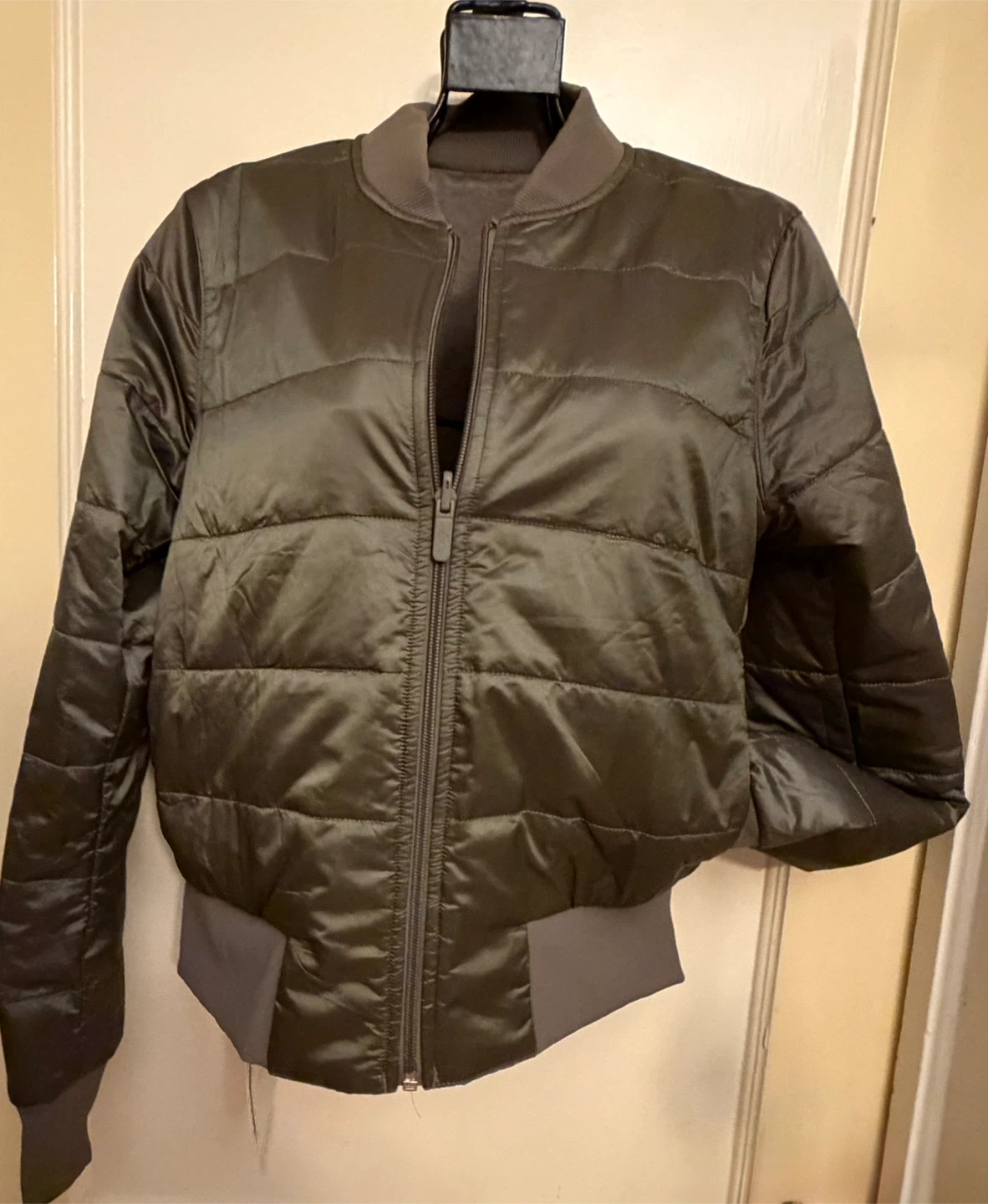 Lululemon Bomber Jacket - Olive Green - photo 2