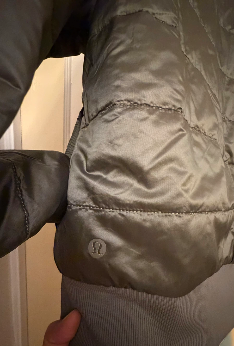 Lululemon Bomber Jacket - Olive Green - photo 5