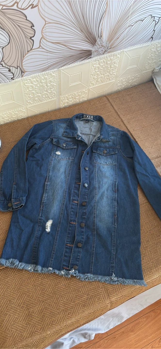 Classic blue denim jacket