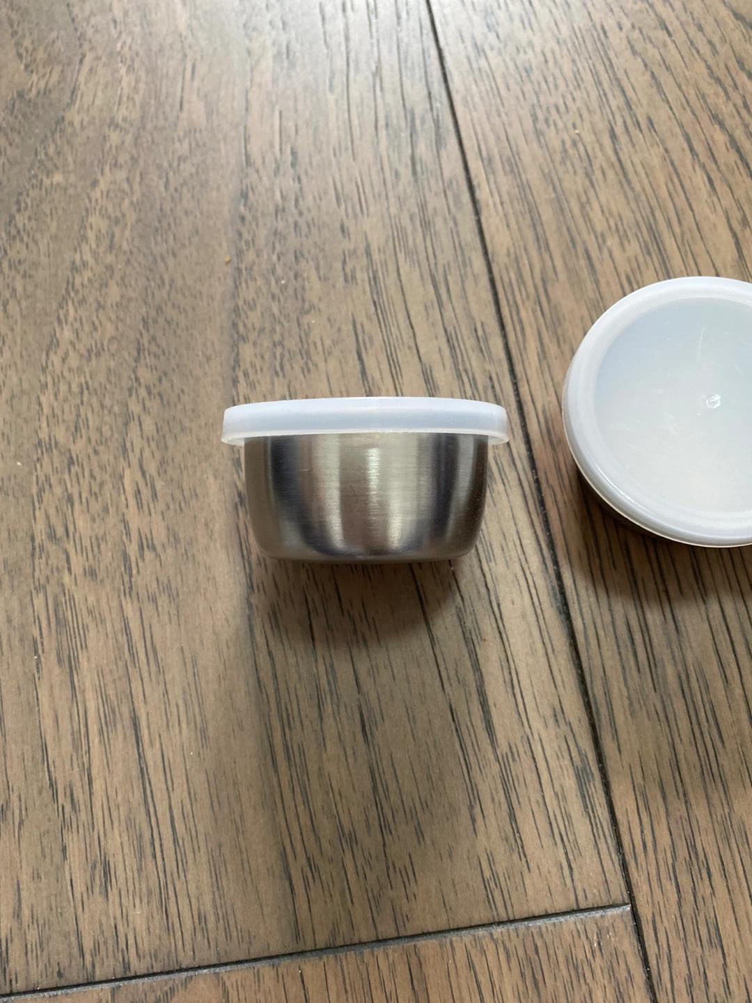 Sauce Container Steel with Lid - photo 3