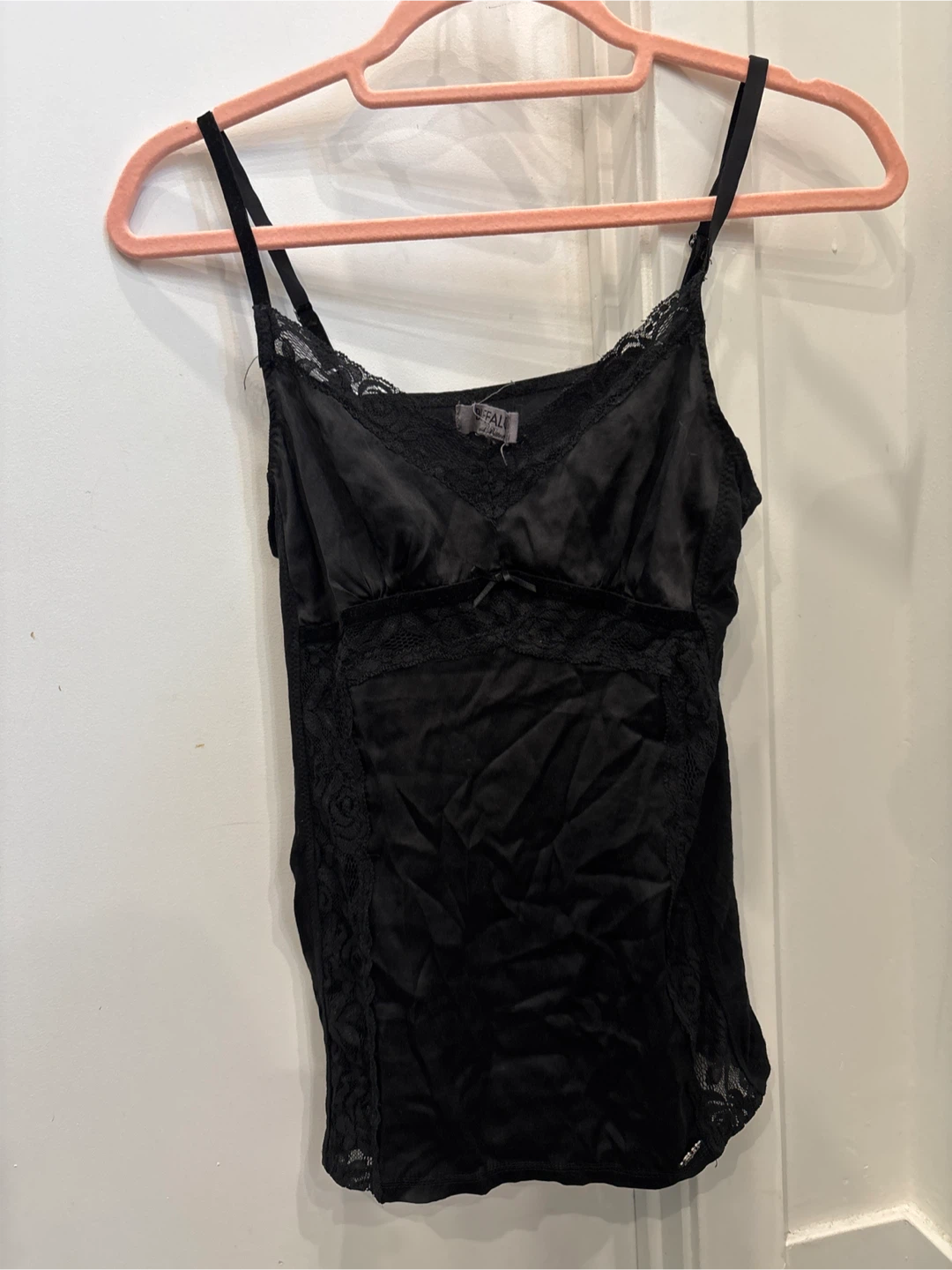 BUFFALO Black Lace Trim Cami