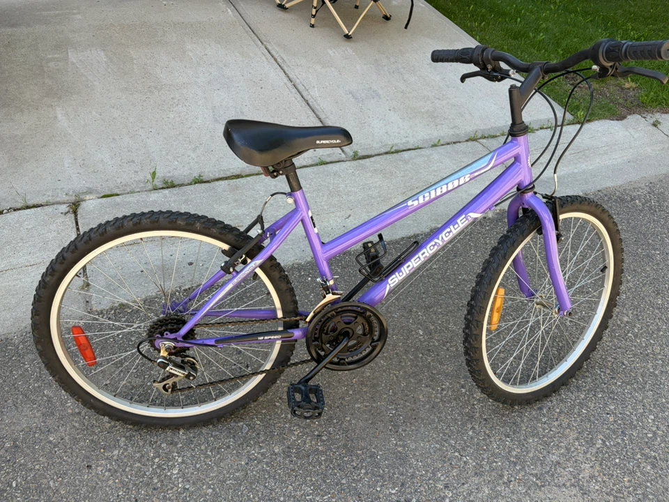 Supercycle Purple Mountain Bike - 15" Frame