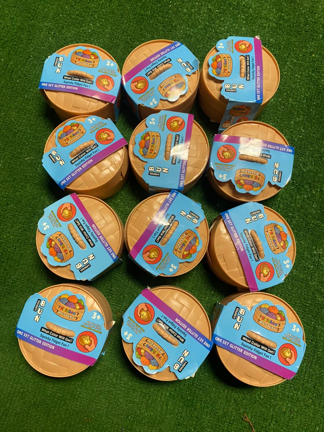 BUN Squishy Fidget Toy - One Set Glitter Edition - photo 3