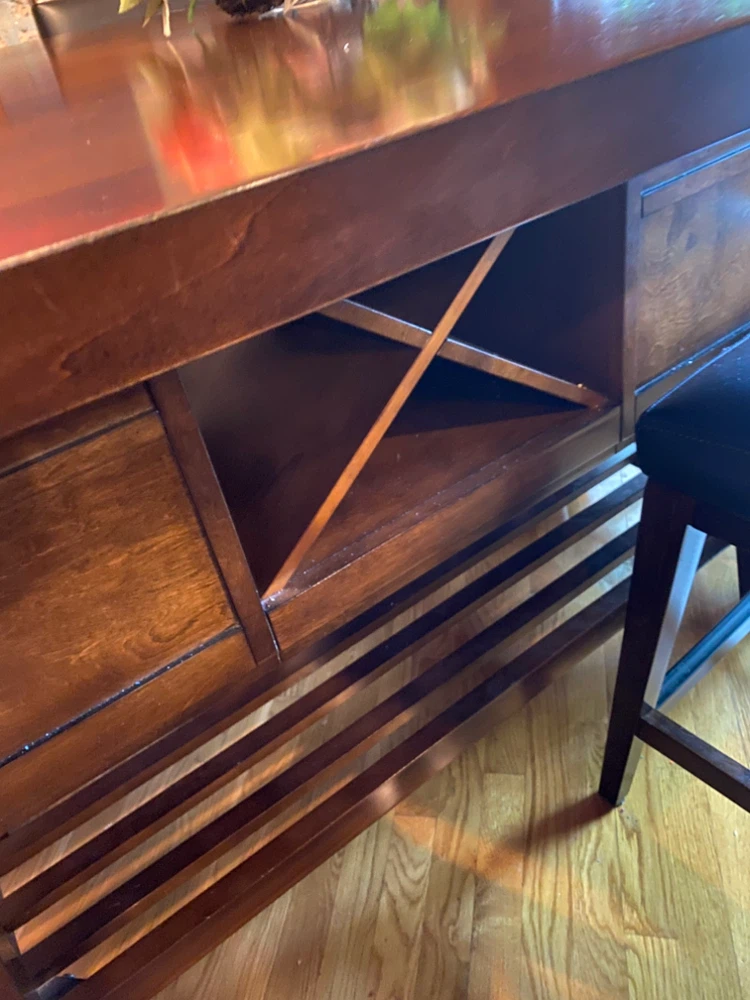 Dining Room Table w/ wine storage