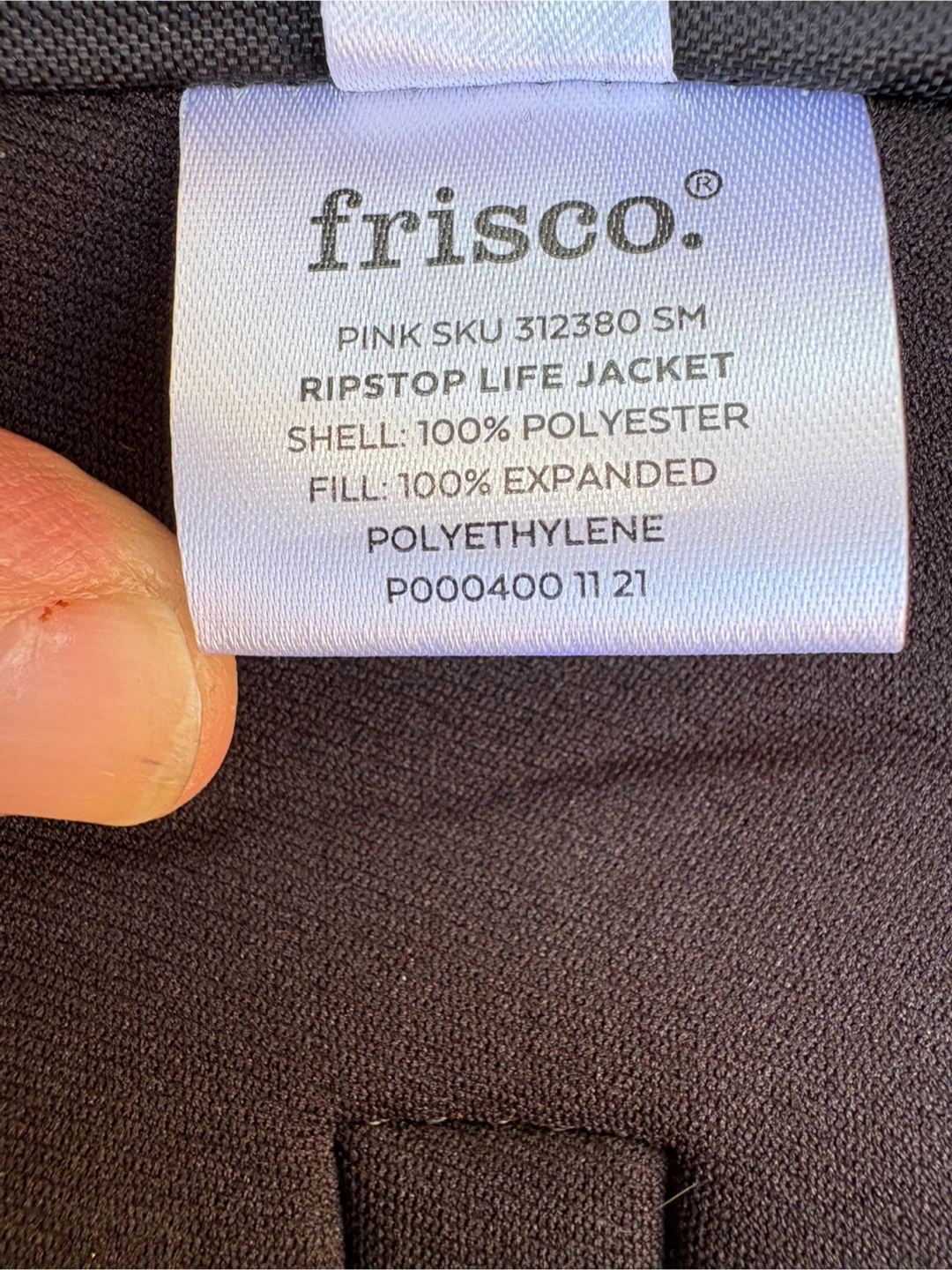 Frisco Pink Ripstop Life Jacket - photo 3