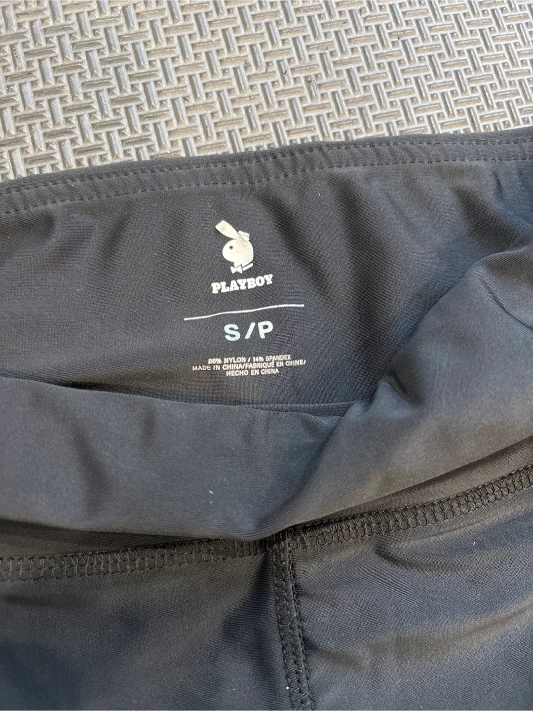 Playboy Black Ruched Shorts Size S/P - photo 2