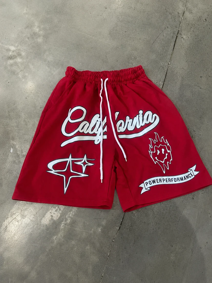 California Red Shorts