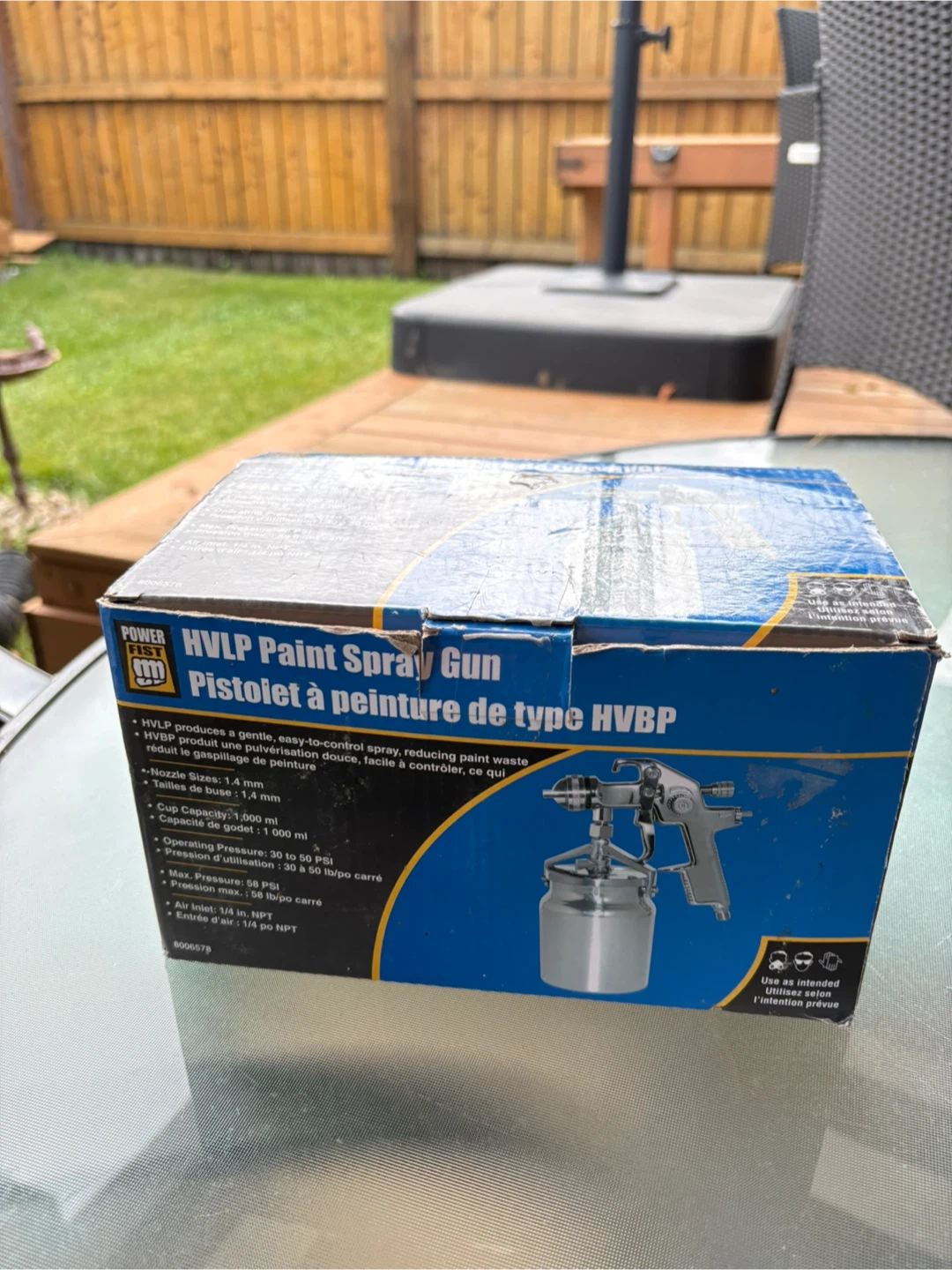 Power Fist HVLP Paint Spray Gun