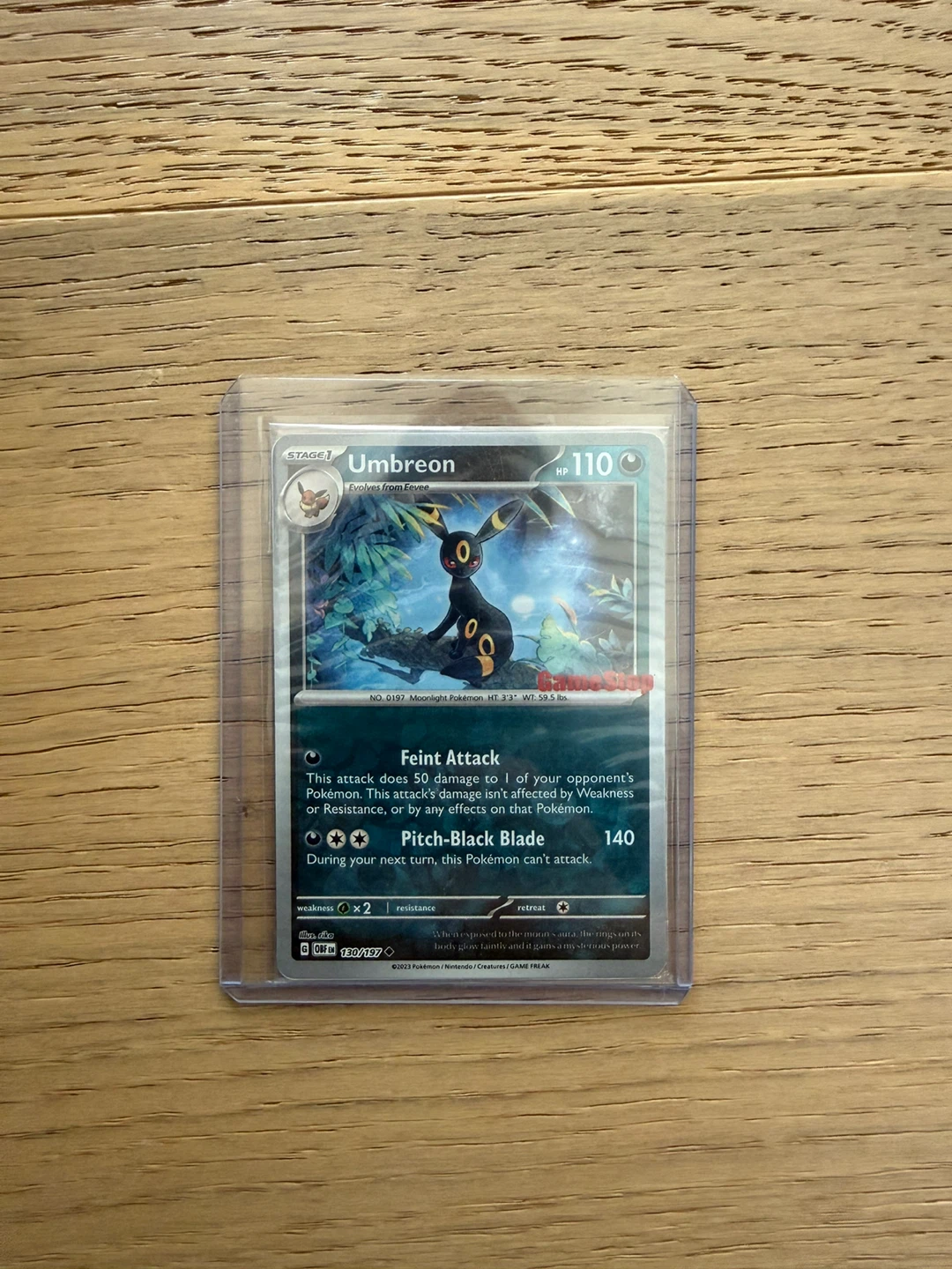 GameStop Umbreon sealed promo