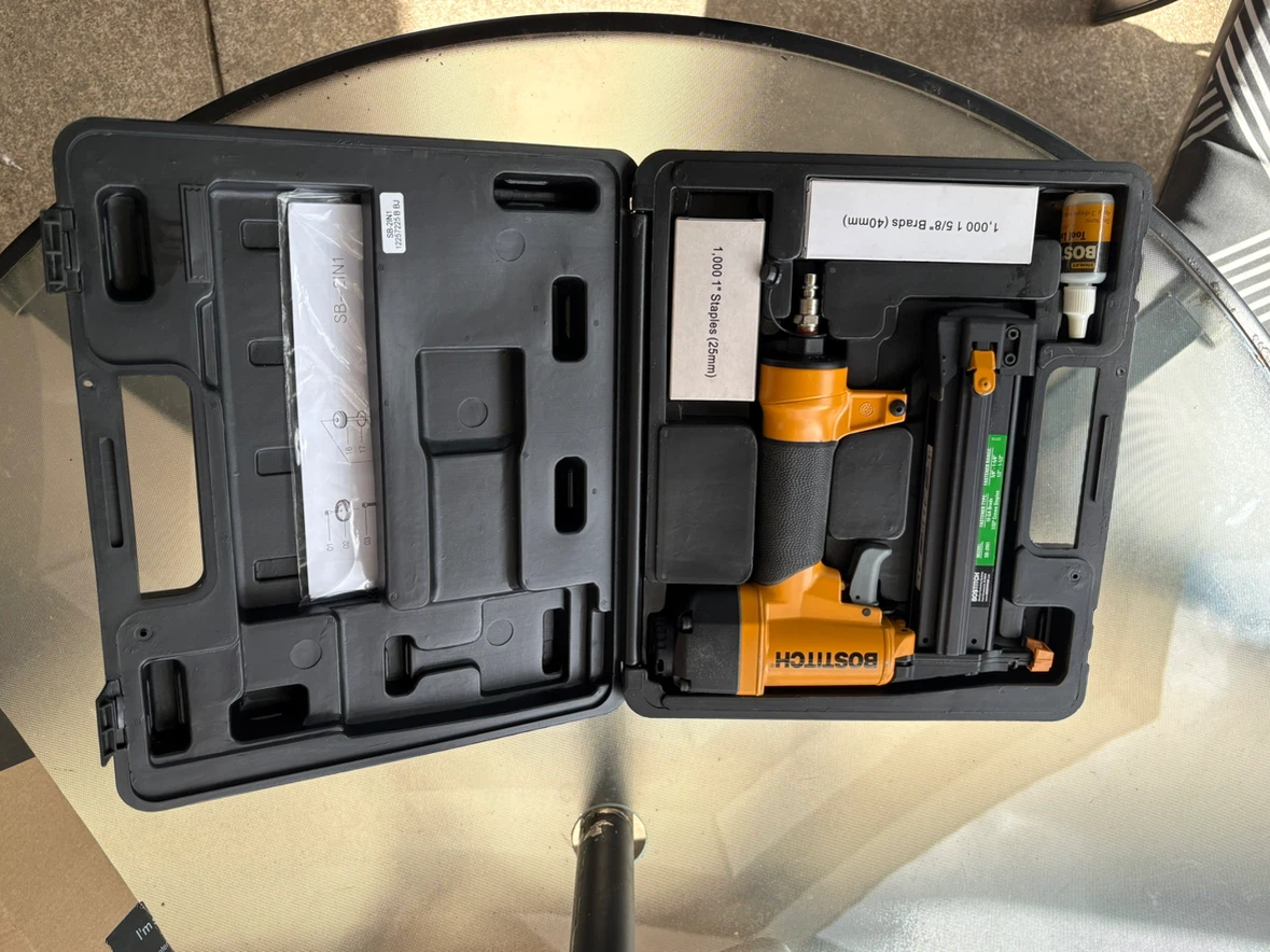 BOSTITCH Brad Nailer Kit SB-2IN1
