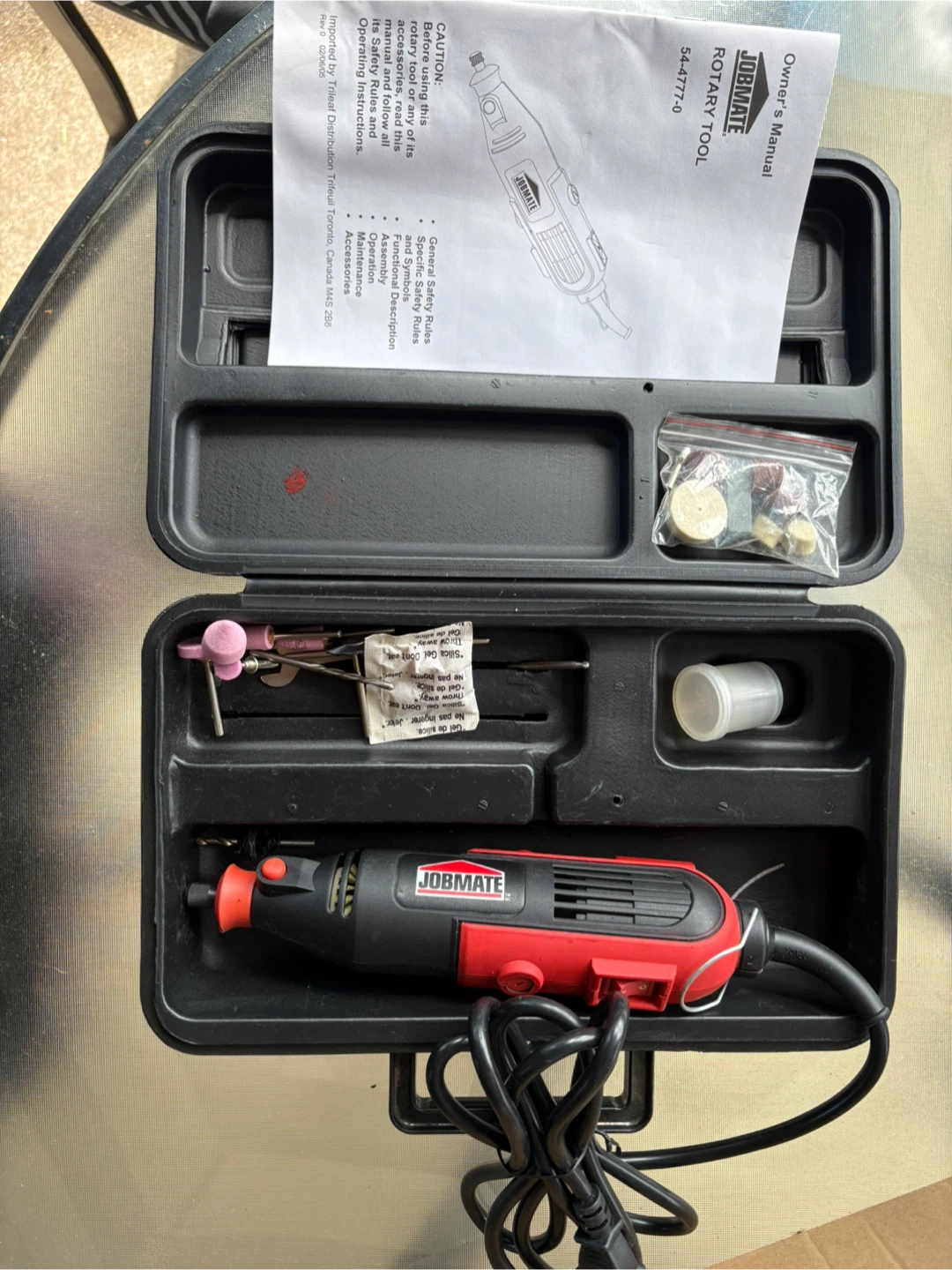 JOBMATE Rotary Tool with Accessories