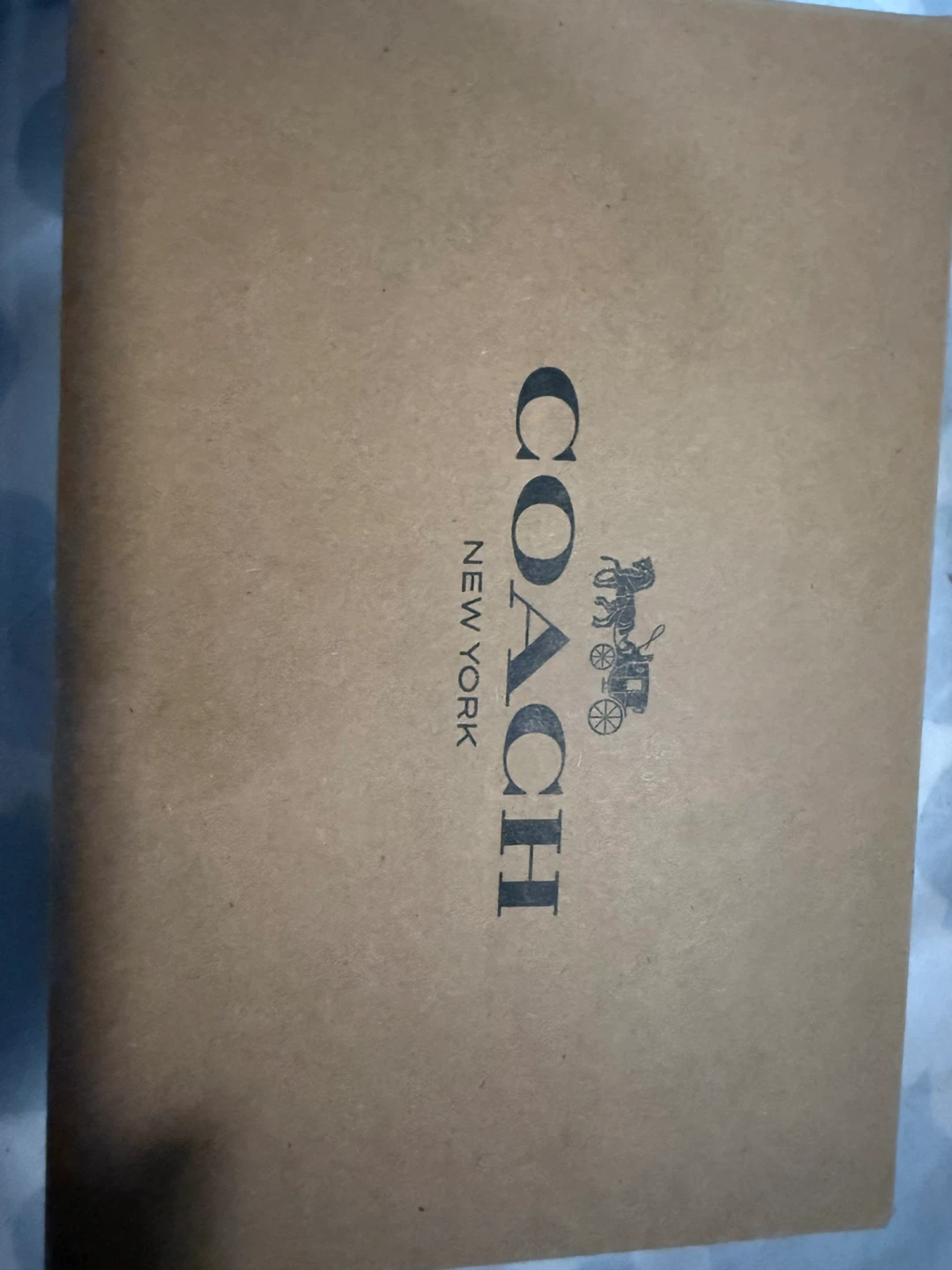 Coach Black Leather Bifold Wallet