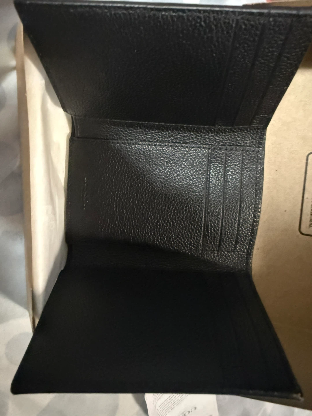 Coach Black Leather Bifold Wallet - photo 4