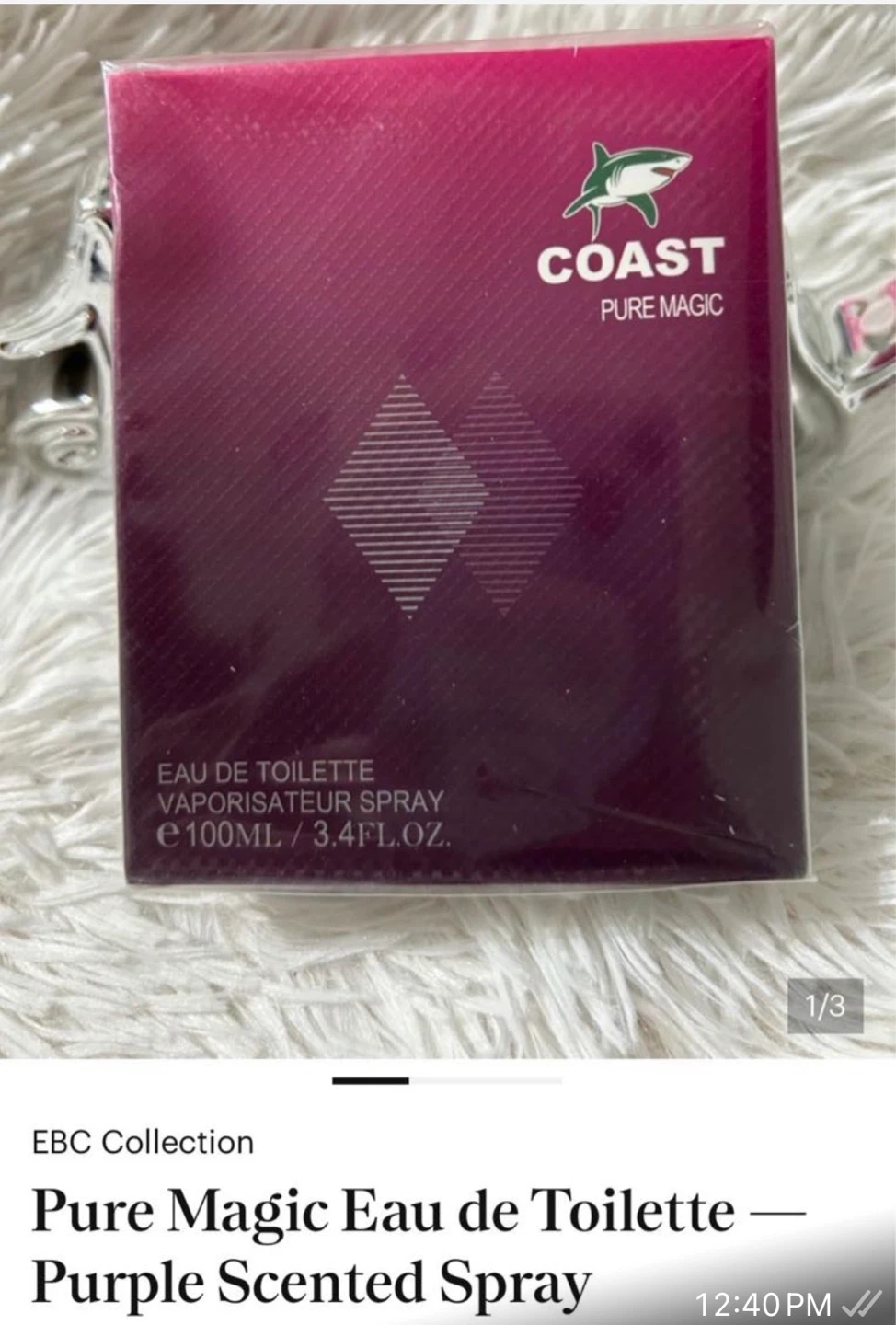 Coast Pure Magic Eau de Toilette Spray 100ML