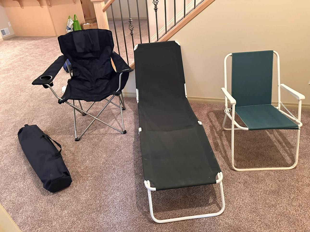 BUNDLE SALE - Folding Camp Cot / Lounger