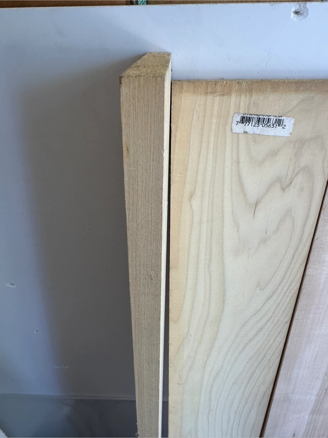 Four pcs.  Wood Poplar wood 4’x6”x1” - photo 2