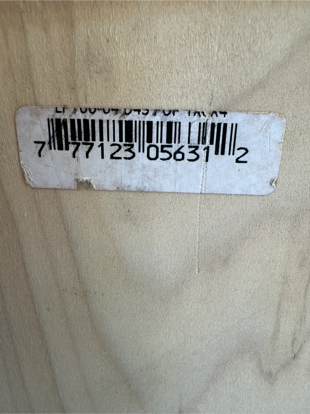 Four pcs.  Wood Poplar wood 4’x6”x1” - photo 3