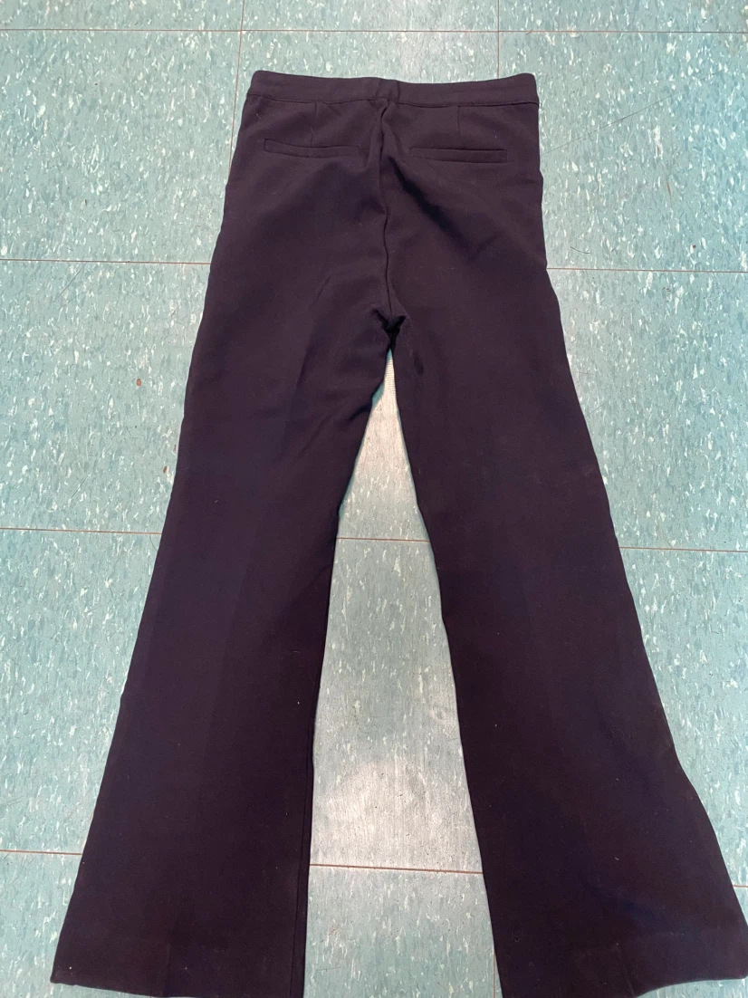 Women's Petitie Black Flared Pants - photo 2