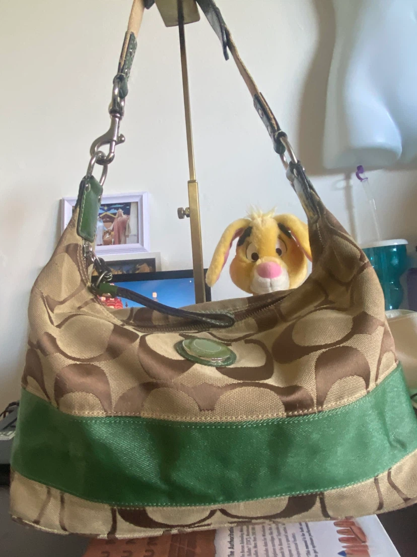 Coach Monogram Hobo Bag