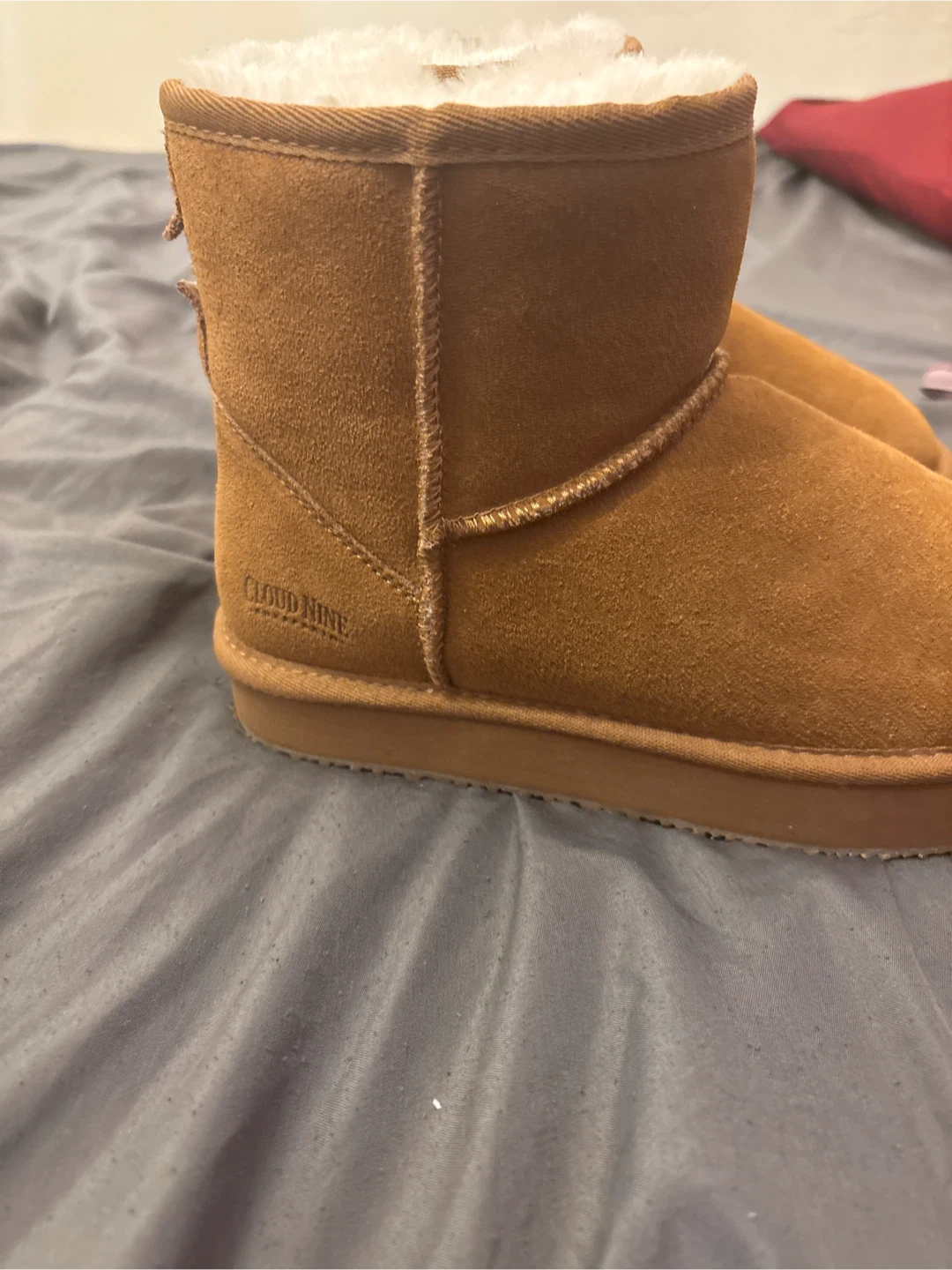 Cloud Nine Brown Suede Sheepskin Lined Boots - photo 3