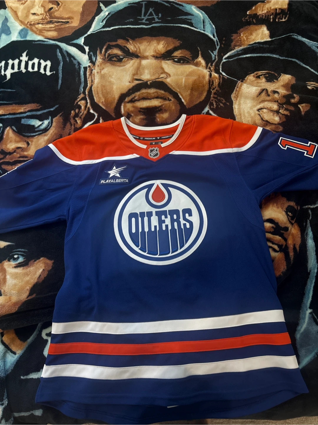 Edmonton Oilers Ekholm #14 Hockey Jersey - photo 2