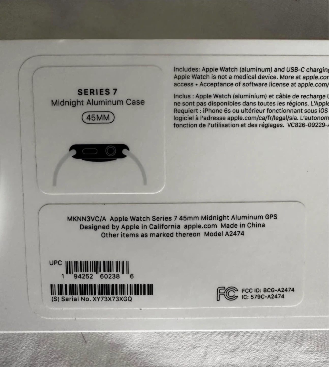 Apple Watch Series 7 Midnight Aluminium Case - photo 5