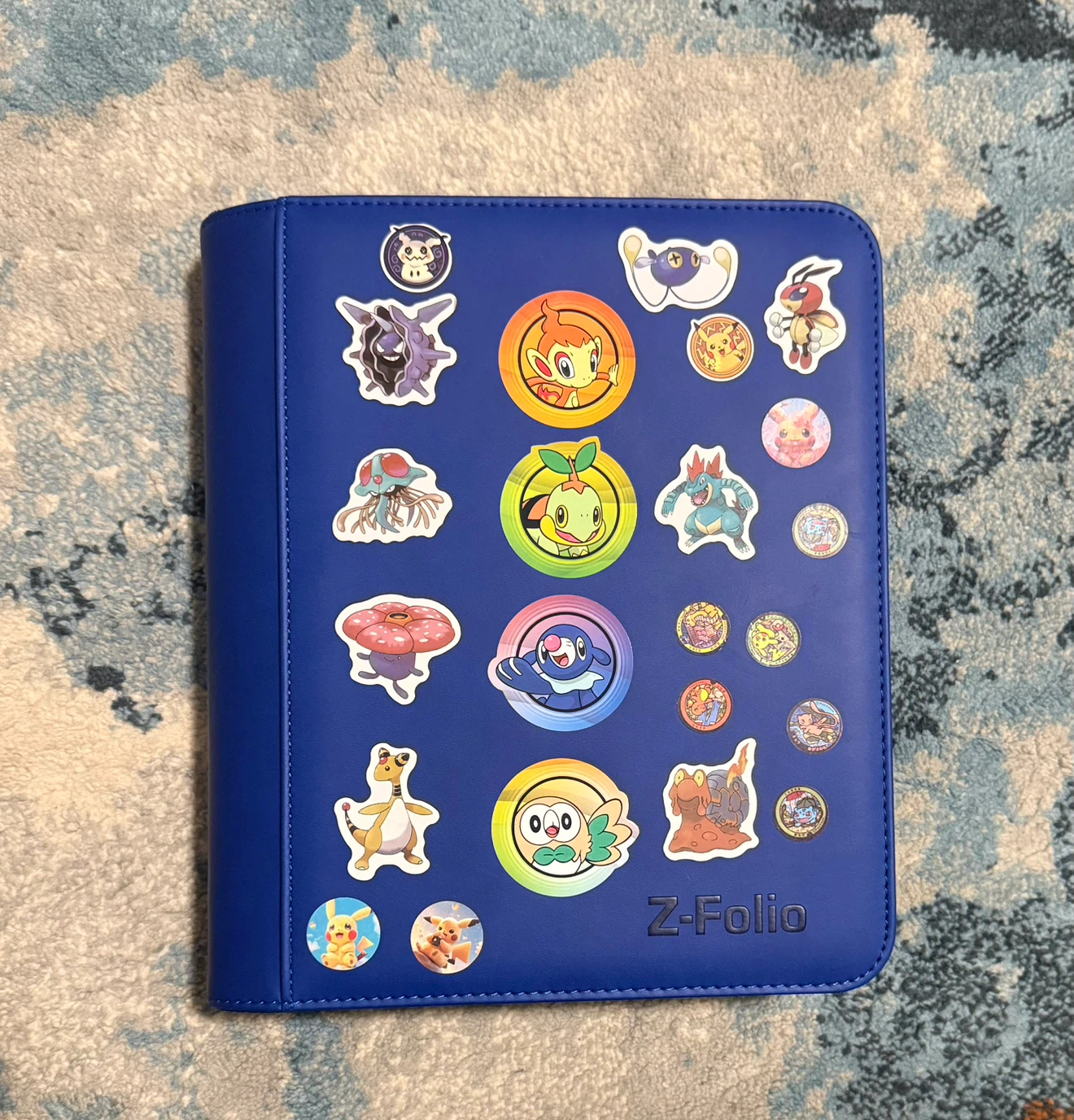 Pokemon Trading Card mystery Binder - high value 107 cards